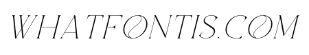 GOLDEN Italic