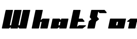High Speed Italic