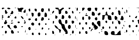 Texture Glyph Halftone