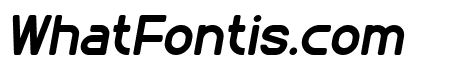 Fondserie Round Italic
