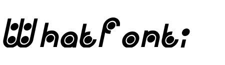 PHYTOPLANKTON Bold Italic