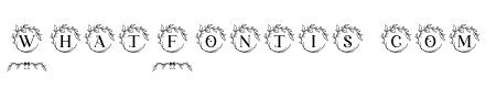 wreath christmas monogram