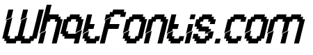 Glitchy Italic