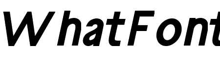 Paris Van Java Bold Italic