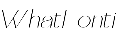 The Rivers Italic