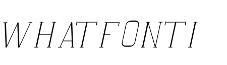 HUNTSVILLE Italic