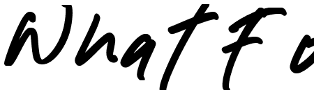 Bought Something Second Italic