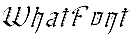 Gothically Italic