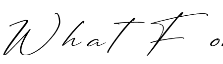 Renaldysta Siganture Italic