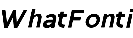 Regon Extra Bold Italic