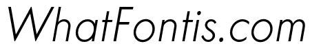 Charrow Light Italic