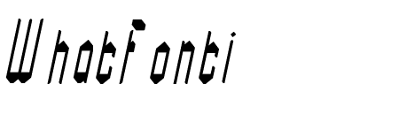 Samurai Sword Italic