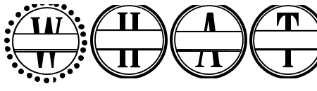 FamilyMonogramFontVersion01