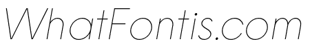 Nela Sans Thin Italic