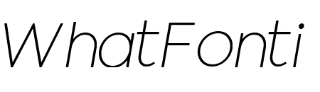 Hemenix Extralight Italic