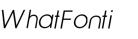 Morgan ExtraLight Italic