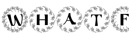 Monogram Floral Line