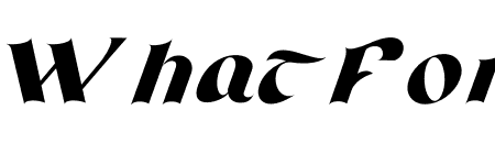 Chunky Italic