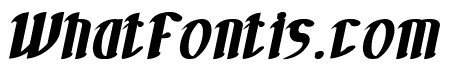 FILLET O FISH Bold Italic