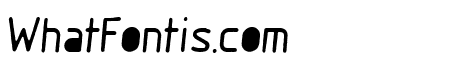 Gumball Blackout Italic