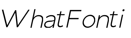 Nila Light Italic