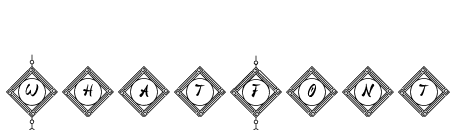 Red Square Monogram Regular