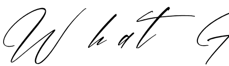 Thunderbold Signature Italic