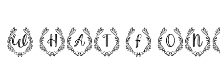 Elinda Monogram Regular