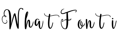 Christmas Handlettered Script
