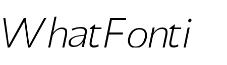 Mersin Extra Light Italic