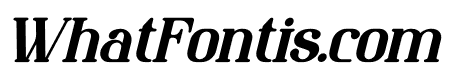 The Wobliy Italic