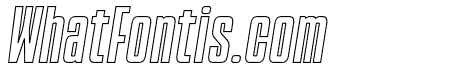 Bisa Hollow Italic