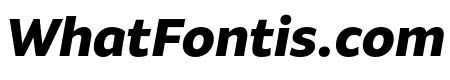 Fagun ExtraBold Italic