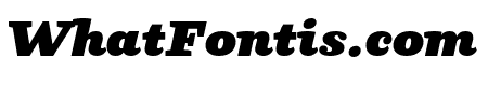 Parry ExtraBlack Italic