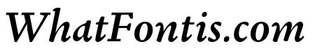 Garalda DemiBold Italic