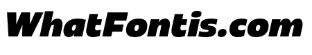 Redonda Compressed Black Italic