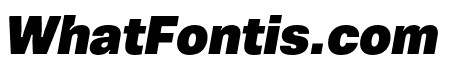 Vinila Condensed Black Oblique