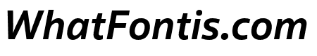 Salis MVB Semibold Italic