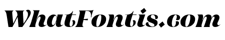 Campaign Serif Black Italic