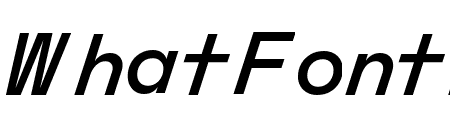 Mabry Mono Medium Italic Pro