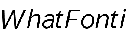 Forme Grotesque Regular Italic Pro