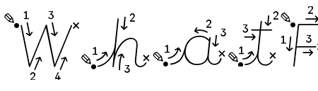 Castledown Cursive Lined