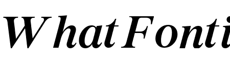 Burgess Semibold Italic Pro