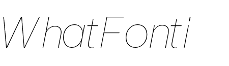 Basis Grotesque Thin Italic Pro