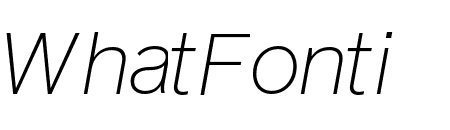 Reader Extralight Italic Pro