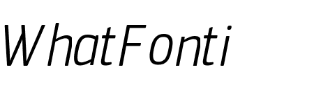 PFSquareSansCondPro-LightItalic