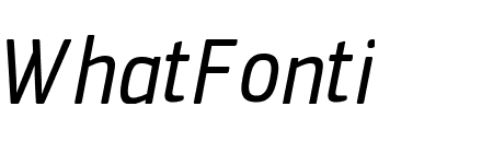 PFSquareSansCondPro-Italic