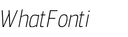 PFSquareSansCondPro-ThinItalic