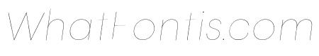PF Spekk VAR Hairline Italic