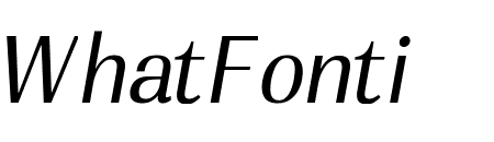 PF Marlet Text Italic